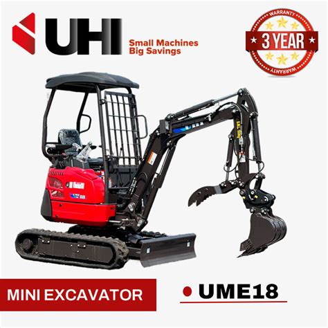 home mini excavator shopify|Mini Excavator – UHI Machinery.